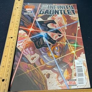 Marvel The Infinity Gauntlet 2 Comic‎ Book 2015 Digital Edition Thanos Cover